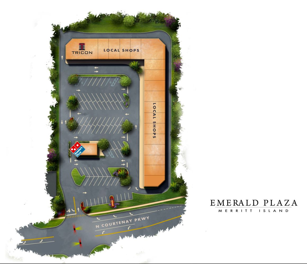 Emerald Plaza: 925 N Courtenay Pkwy, Merritt Island, FL 32953